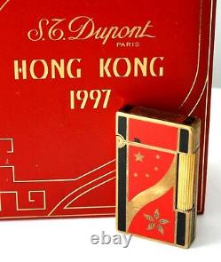 S. T. Dupont Feuerzeug Hong Kong Limited Edition 1997 Lighter