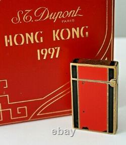 S. T. Dupont Feuerzeug Hong Kong Limited Edition 1997 Lighter