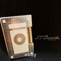 S. T. Dupont Gatsby Édition Limitée Sherman Briquet Reconditionné Gaz Vert