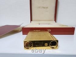 S. T. Dupont Gatsby Gold Édition Limitée Briquet de collection d’occasion endommagé