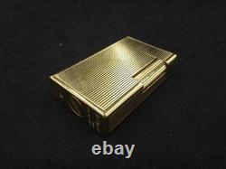S. T. Dupont JUBILE Briquet en or édition limitée 1500 pièces avec étui et livrets