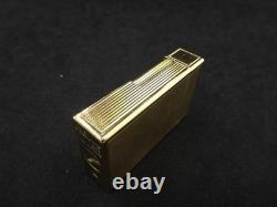 S. T. Dupont JUBILE Briquet en or édition limitée 1500 pièces avec étui et livrets