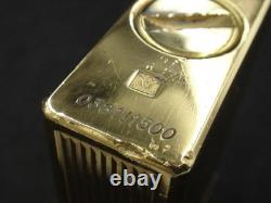 S. T. Dupont JUBILE Briquet en or édition limitée 1500 pièces avec étui et livrets