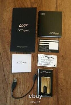 S. T. Dupont James Bond 007 Connected Line 2 Lighter, 16115, 016115, Neuf dans sa boîte