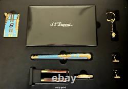 S. T. Dupont Kit de Collection 24H Le Mans, Briquet, Stylo, Boutons de Manchette, C2LEMANS, NIB S. T. Dupont Kit de Collection 24H Le Mans, Briquet, Stylo, Boutons de Manchette, C2LEMANS, NIB