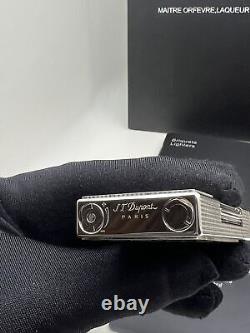 S. T. Dupont LIGNE2 Art de l'Œil de Tigre Édition Limitée Briquet à Butane Sans Carburant
