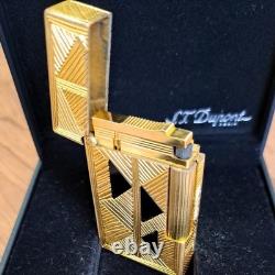 S. T. Dupont LINE 2 Édition Limitée Afrique Rare Briquet W Burner