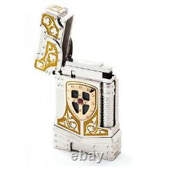 S. T. Dupont Lighter White Knight Limited Edition New In Box