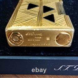 S. T. Dupont Ligne 2 Édition Limitée Afrique Briquet Double Brûleur Utilisé