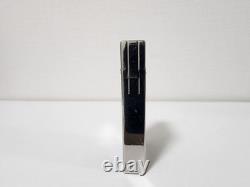 S. T. Dupont Ligne 2 Édition Limitée Noir et Argent Briquet Double Bannière