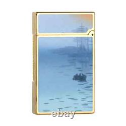 S. T. Dupont Ligne 2 Monet Impression Soleil Levant Briquet à Double Flamme Édition Limitée