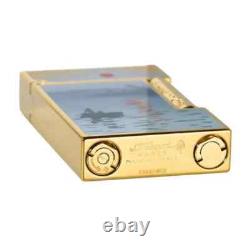 S. T. Dupont Ligne 2 Monet Impression Soleil Levant Briquet à Double Flamme Édition Limitée
