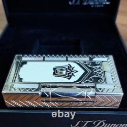S. T. Dupont Ligne 2 Taj Mahal Briquet Édition Limitée Rare Reconditionné
