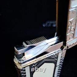 S. T. Dupont Ligne 2 Taj Mahal Briquet Édition Limitée Rare Reconditionné