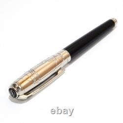 S. T. Dupont Ligne D Homme de Vitruve Stylo Plume Premium Noir Édition Limitée Nouveau