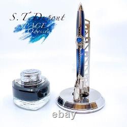 S. T. Dupont Limited Edition 399 Kit Stylo De Fontaine 18k Space Odyssey Premium