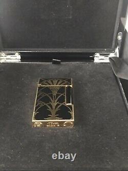 S. T. Dupont Limited Edition American Art Deco L2 Lighter Yellow Gold #0133/1930