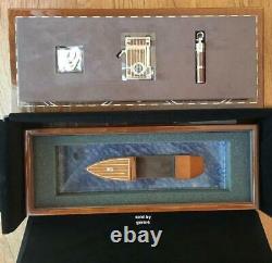 S. T. Dupont Limited Edition Seven Seas Lighter & Punch Smoking Kit 016604c3