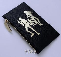 S. T. Dupont Lupin III Étui à Monnaie en Cuir Noir Édition Limitée Japon 190052