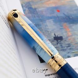 S. T. Dupont Monet Impression, soleil levant Ligne 2 stylo à bille édition limitée n°0866/1872