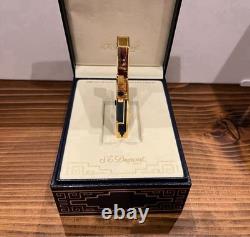 S. T. Dupont Nuevo Mundo Ligne 2 Grand Or/Bleu Marine Édition Limitée 1557/2000