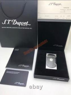 S. T. Dupont Or Édition Limitée Boussole Céleste Gonflable Briquet Premium