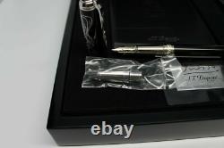 S. T. Dupont Picasso Stylo à Plume Laqué Noir Kit d'Écriture, 410046C2F Nouveau Dans Sa Boîte