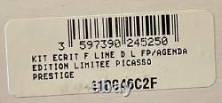 S. T. Dupont Picasso Stylo à Plume Laqué Noir Kit d'Écriture, 410046C2F Nouveau Dans Sa Boîte