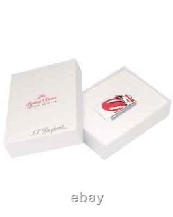 S. T. Dupont Rolling Stones Limited Edition Blanc Minijet Lighter 010109