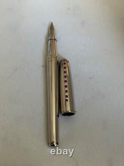 S.T. Dupont Sky & Fire, stylo-plume en édition limitée à 500 exemplaires, plume M en or 18 carats – état neuf