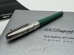 S. T. Dupont Statue de la Liberté Stylo Roller Limited Edition Neuf 100 % Authentique