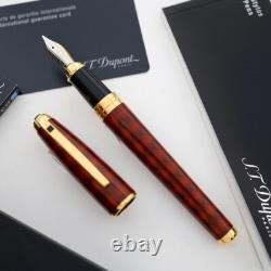 S. T. Dupont Vertigo II Olympio édition limitée stylo plume, conservé dans son coffre-fort ! #100/400