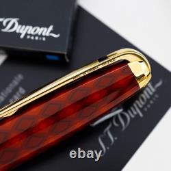 S. T. Dupont Vertigo II Olympio édition limitée stylo plume, conservé dans son coffre-fort ! #100/400