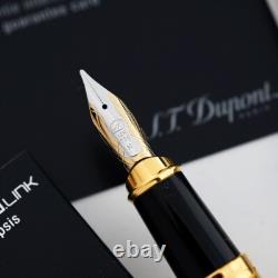 S. T. Dupont Vertigo II Olympio édition limitée stylo plume, conservé dans son coffre-fort ! #100/400