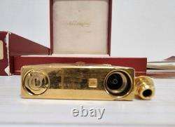 S. T. Dupont briquet à gaz Fumer du tabac Dupont Gatsby or édition limitée