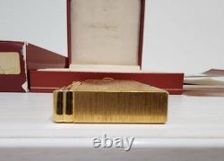 S. T. Dupont briquet à gaz Fumer du tabac Dupont Gatsby or édition limitée