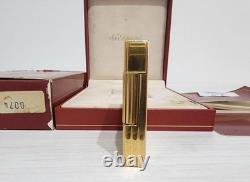 S. T. Dupont briquet à gaz Fumer du tabac Dupont Gatsby or édition limitée