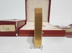 S. T. Dupont briquet à gaz Fumer du tabac Dupont Gatsby or édition limitée