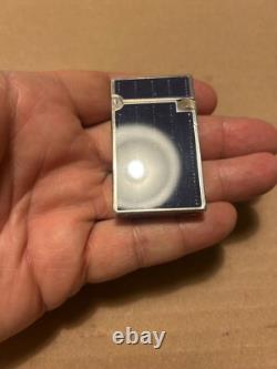 S. T. Dupont série Fantaisies briquet bleu rare édition limitée originale