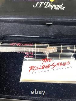 ST Dupont Rolling Stones Édition Limitée 1962 Stylo-Plume Plume en Or 18K Coffret Complet