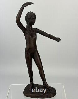 Sculpture en bronze Série NANCY DUPONT TWYMAN Suite de ballerines Numérotée 20/3500