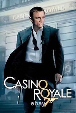 St Dupont 007 Casino Royale James Bond Limited Edition Palladium Key Ring Nouveau