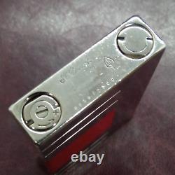 St Dupont Abstraction Lighter Laque De Chine Red Rare Edition Limitée