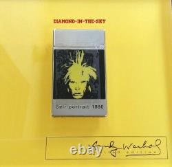 St Dupont Andy Warhol Autoportrait Édition Limitée Ligne 2 Briquet Laqué Neuf