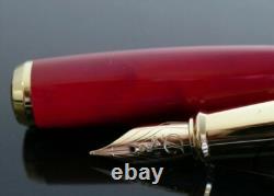 St Dupont Atelier Ligne D Stylo Plume Édition Limitée Laque Rouge 140710 1380$