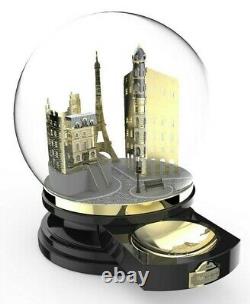 St Dupont De Paris Avec Love Limited Edition Set Lighter And Pen Gold W Globe