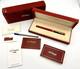 St Dupont Édition Limitée 1996 Stylo Roller Art Déco Or Laque Rouge 1313/1500