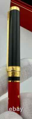 St Dupont Édition Limitée 1997 Stylo Roller Hong Kong Laque Rouge Or 262/997