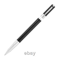 St Dupont Édition Limitée Stylo Roller D Initial Laque Croco Dandy Noir