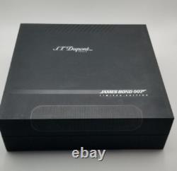 St Dupont James Bond 007 Édition Limitée Ligne 2 Briquet Gatsby Canon en Gunmetal